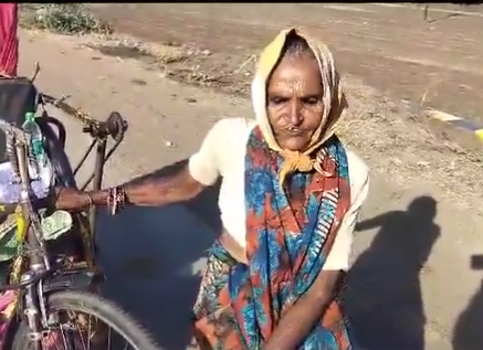 Madhya Pradesh Elderly Woman