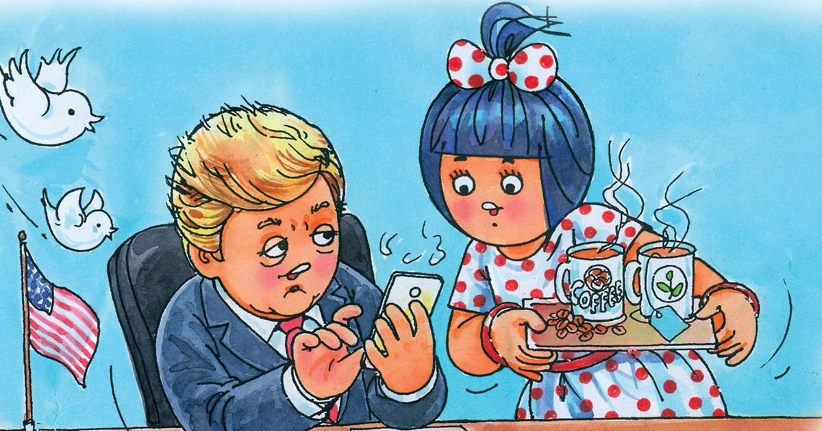 Amul Girl Advertisement