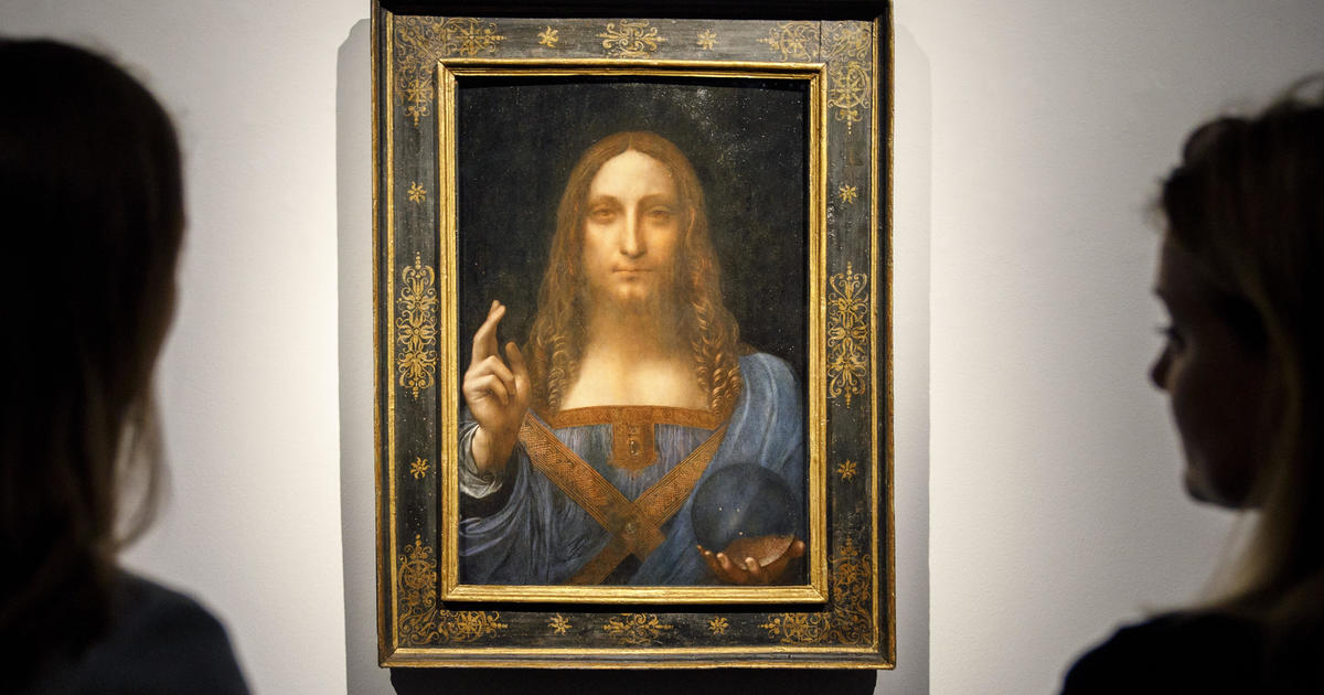 Leonardo Da Vinci’s Salvator Mundi painting