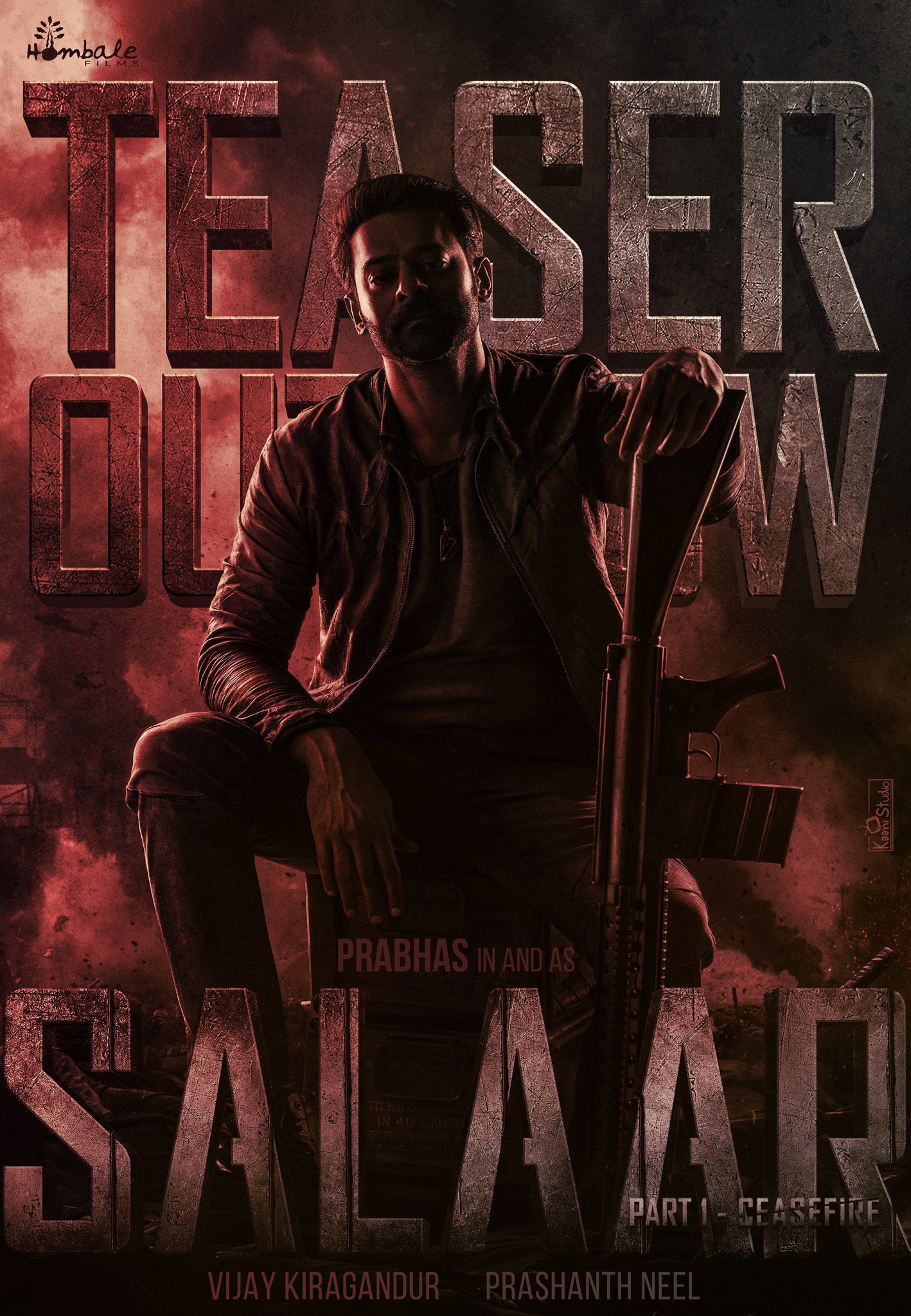 salaar teaser poster