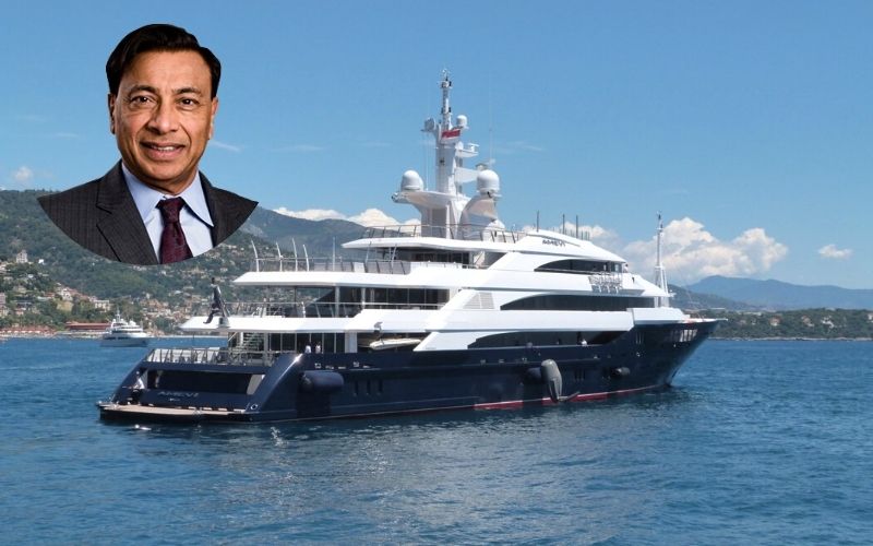 Laxmi Mittal yacht