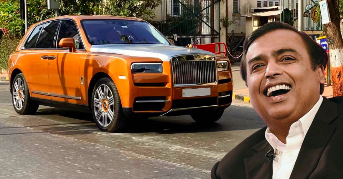 Mukesh Ambani Rolls Royce Cullinan tuscan sun featured