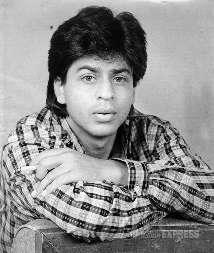 shah rukh khan young