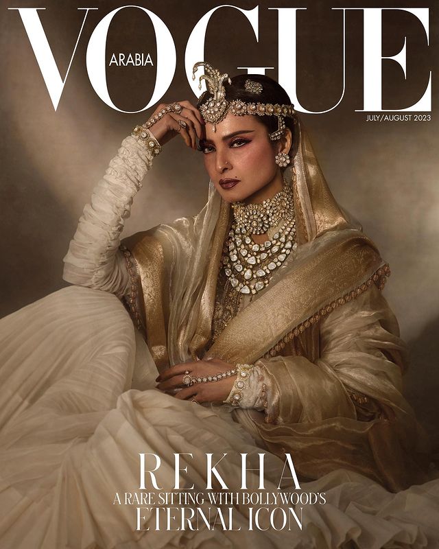 Rekha Features on Vogue Arabia