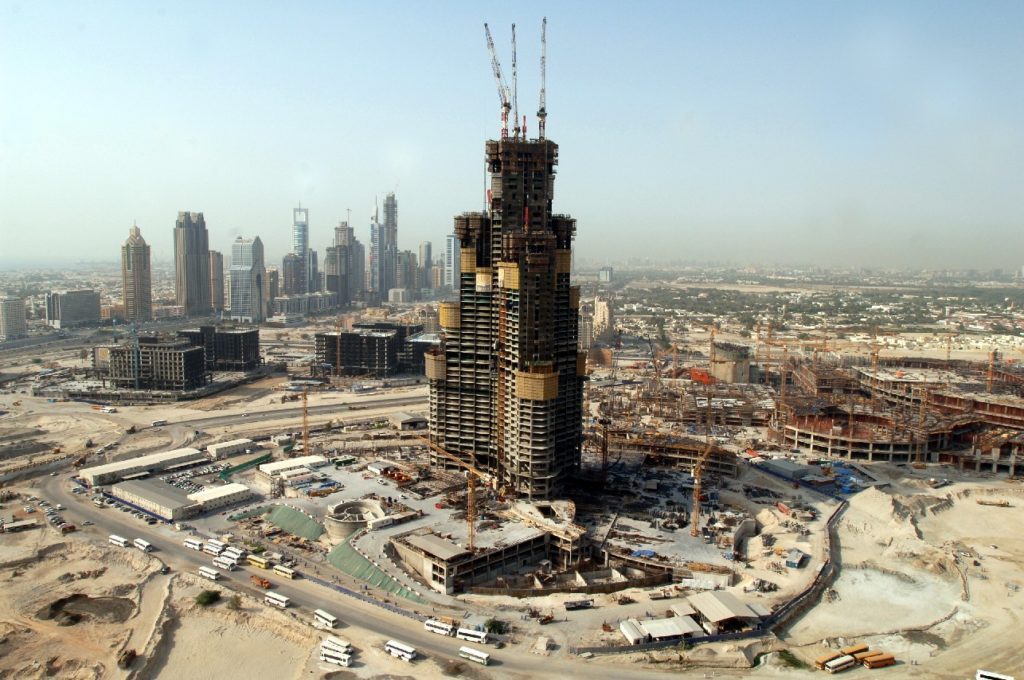burj khalifa construction