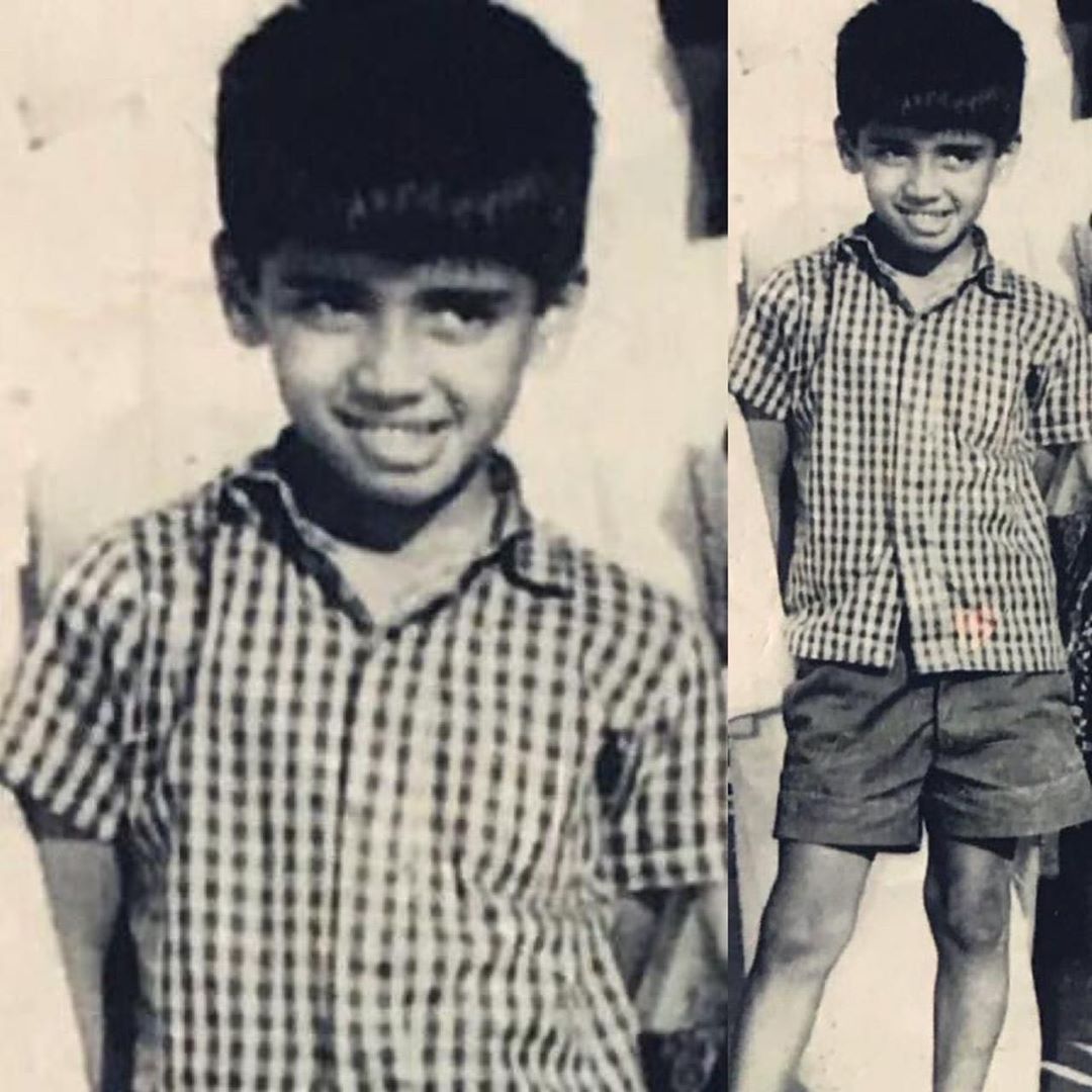 sunil shetty childhood pics