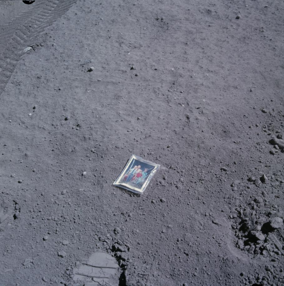 what astronauts left on the moon