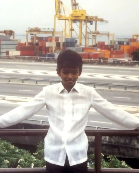 thalapathy vijay childhood pics