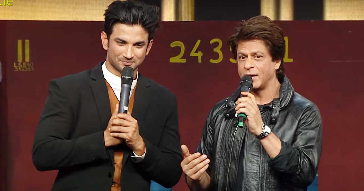 sushant singh rajput shahrukh khan