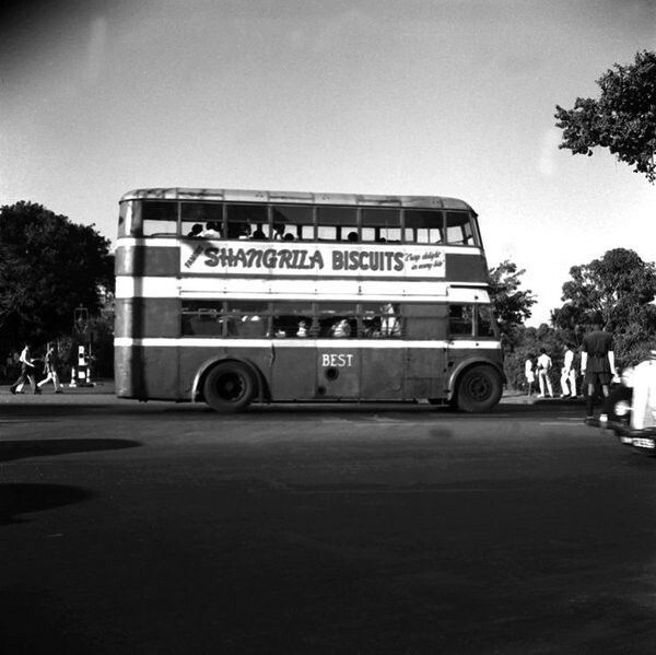 double decker bus old pictures