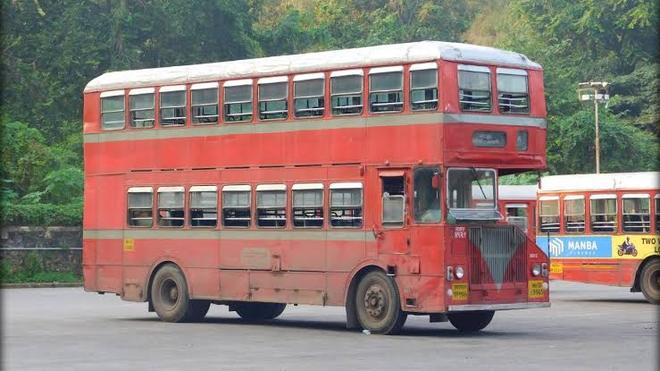 double decker bus old pictures