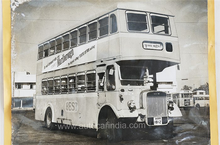 double decker bus old