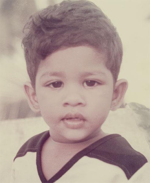 allu arjun childhood photos