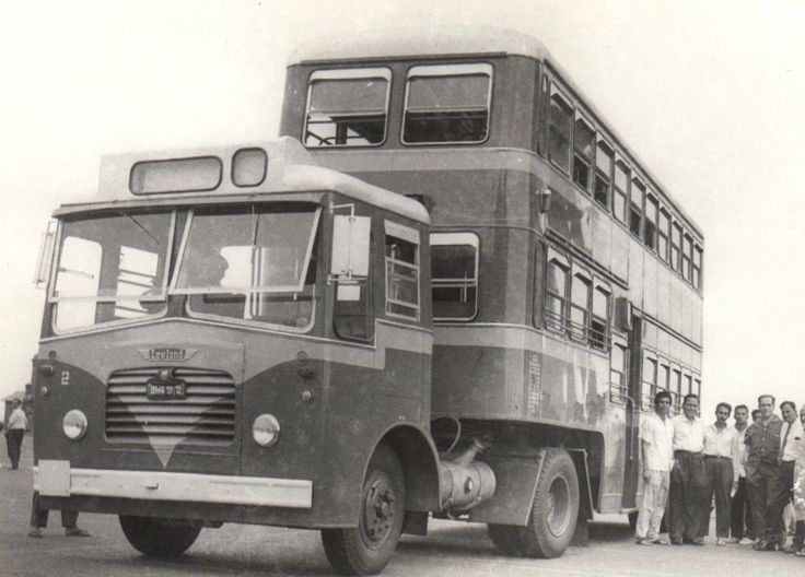 double decker bus old
