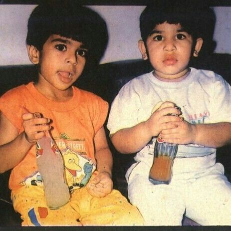 allu arjun childhood photos