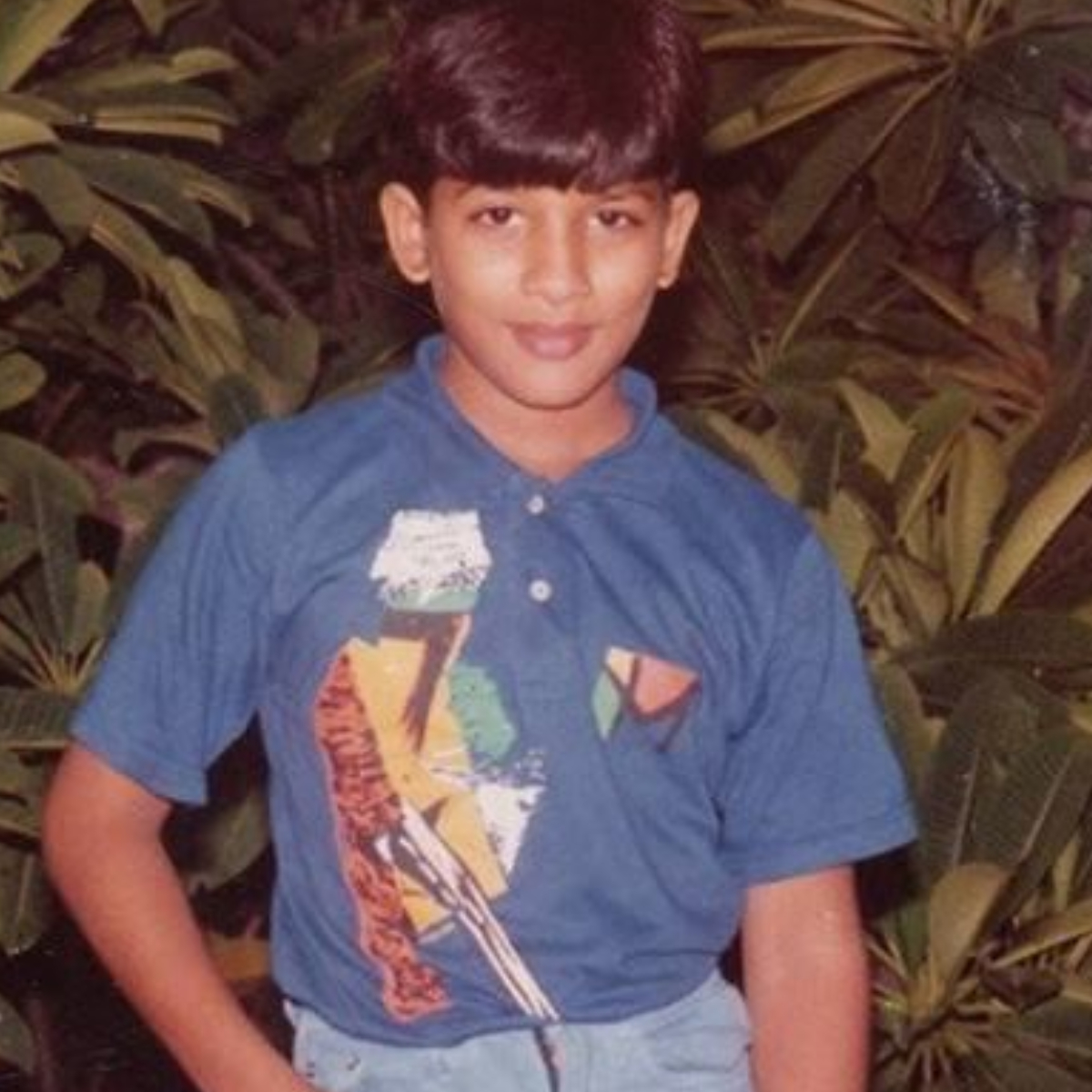 allu arjun childhood photos