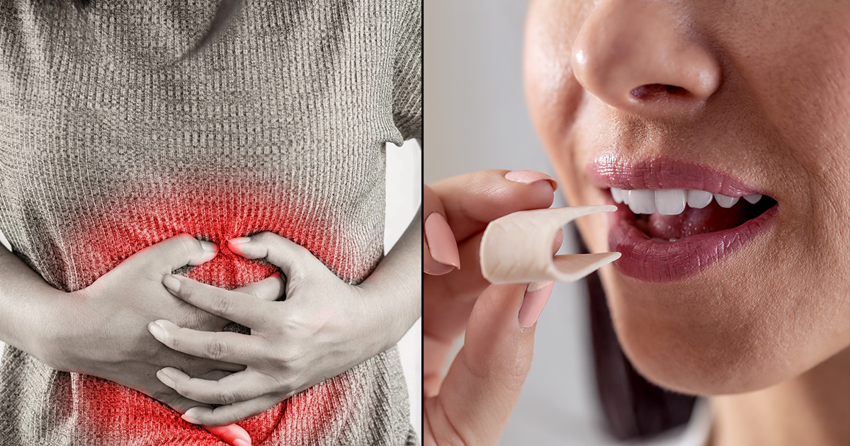 What will happen if you swallow chewing gum