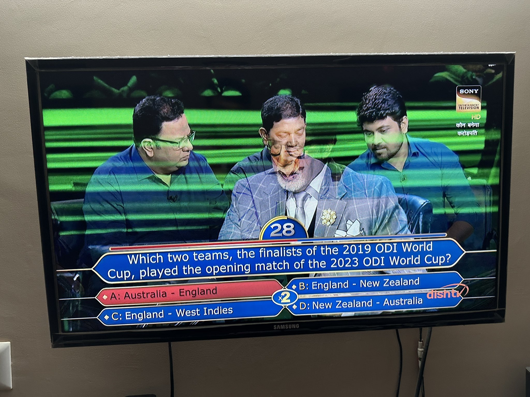 ODI World Cup Related Question In KBC