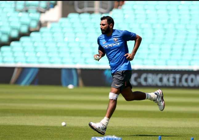 mohammed shami practice