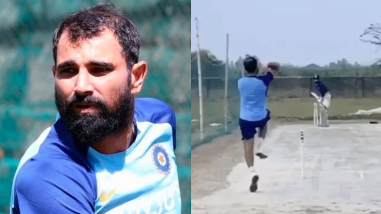 mohammed shami practice